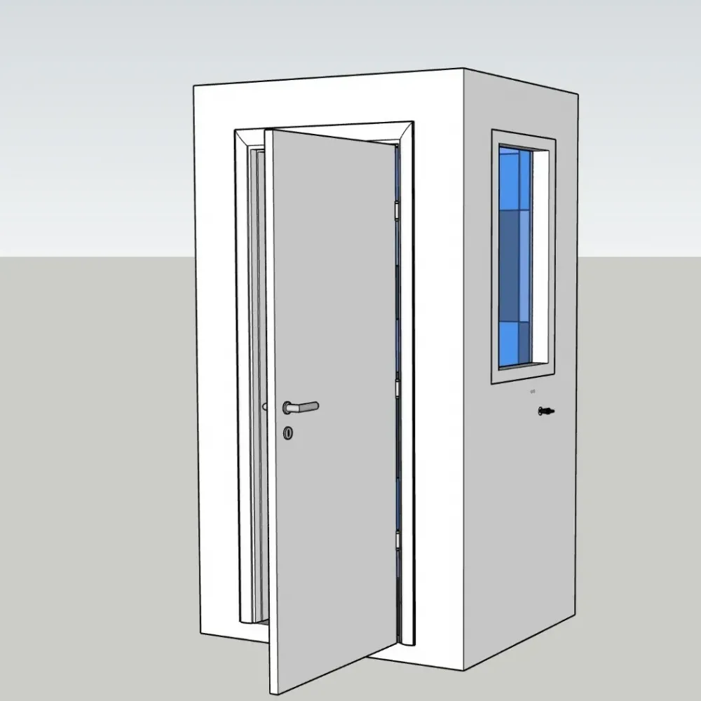 Yksiseinäinen Audiology Booth - S-sarja